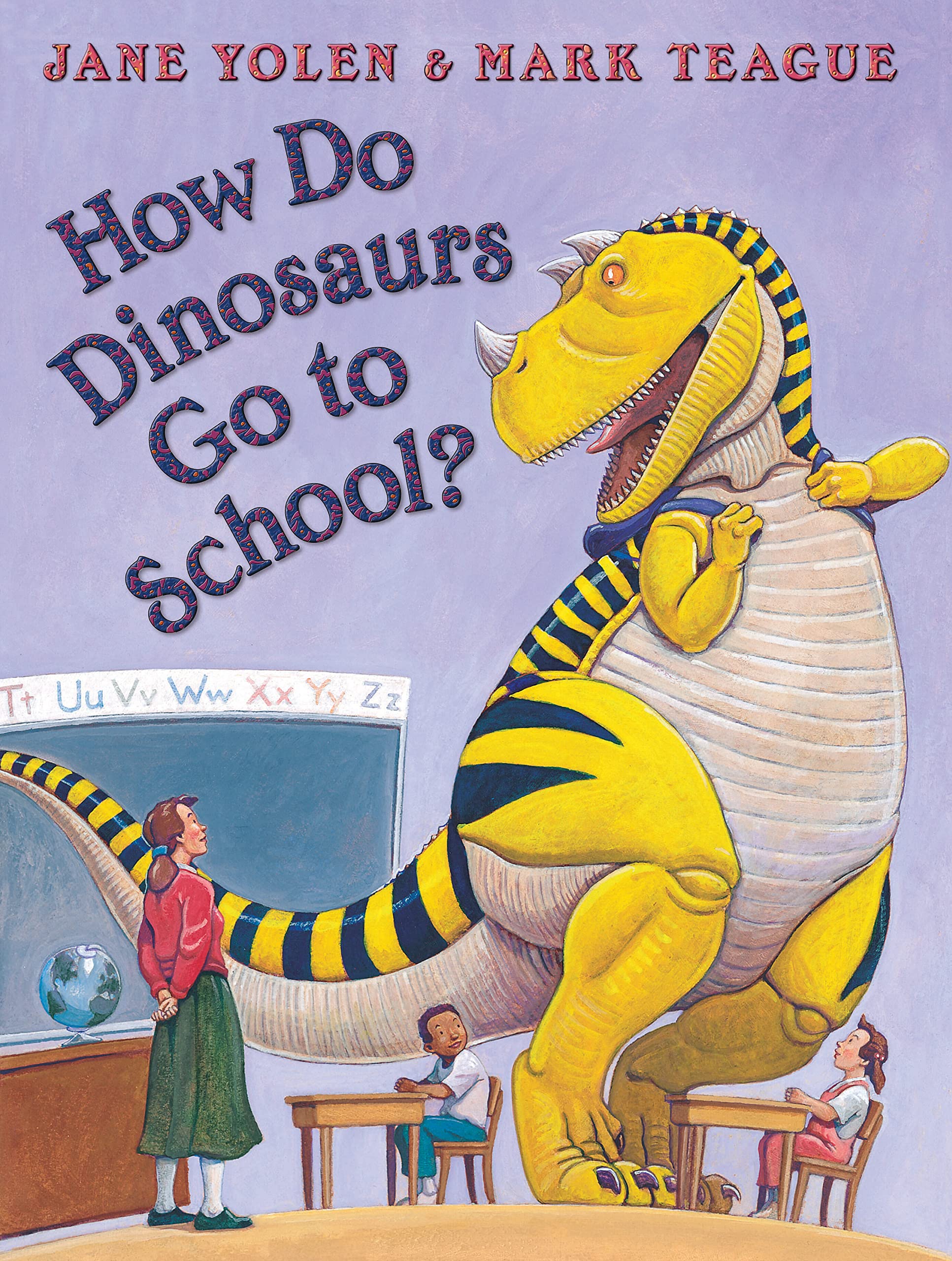How Do Dinosaurs Go to School? book