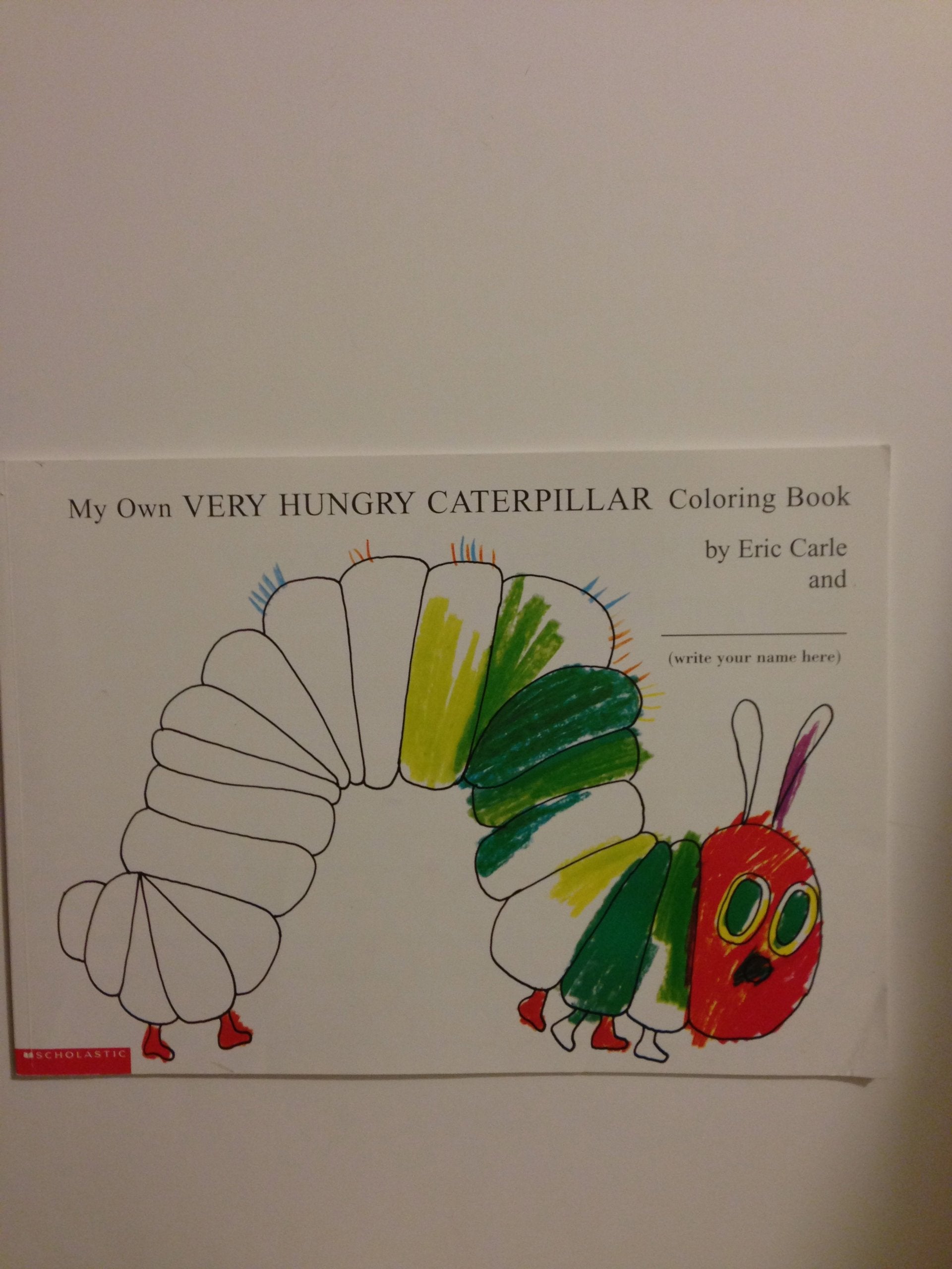 My Own Very Hungry Caterpillar Coloring Book book