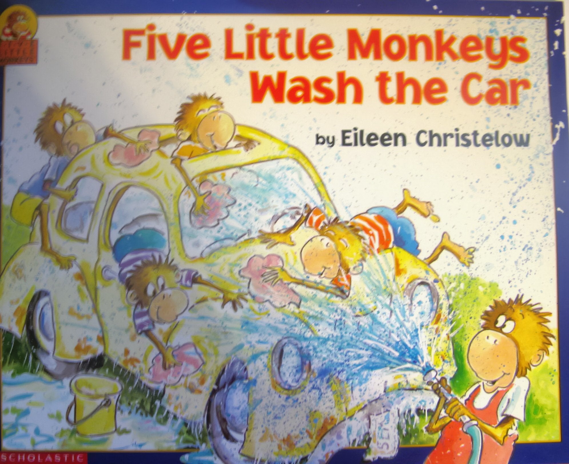 Five Little Monkeys Wash the Car (Five Little Monkeys) Books