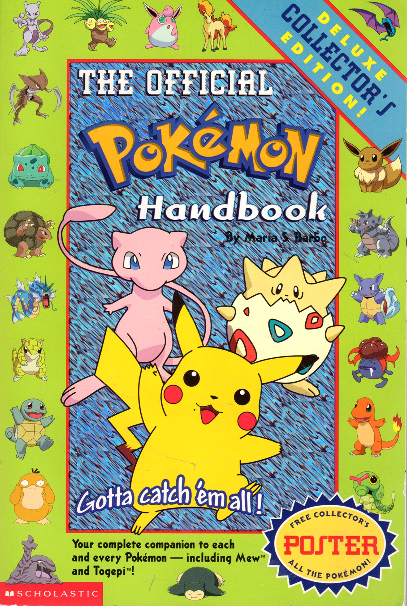Pokemon: Official Pokemon Handbook: Deluxe Collecters' Edition: Official Pokemon Handbook: Deluxe Collector's Edition book