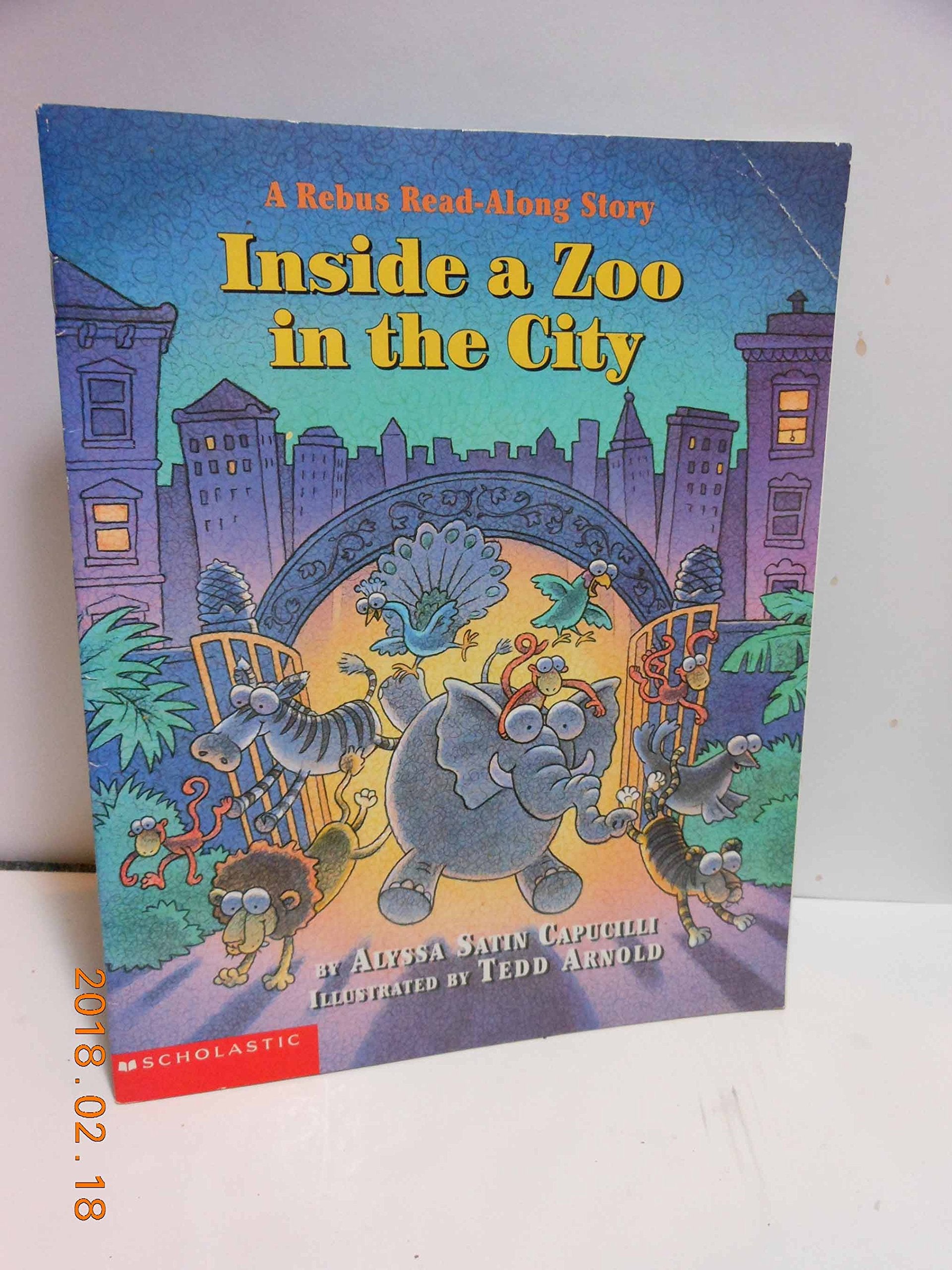 Inside a Zoo in the City, (A Rebus Read-Along Story) Books
