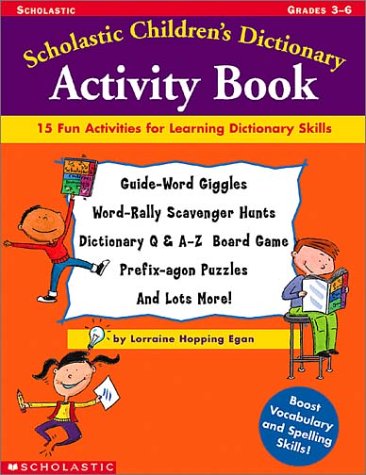 Product Image: Scholastic Children's Dictionary Activity Book