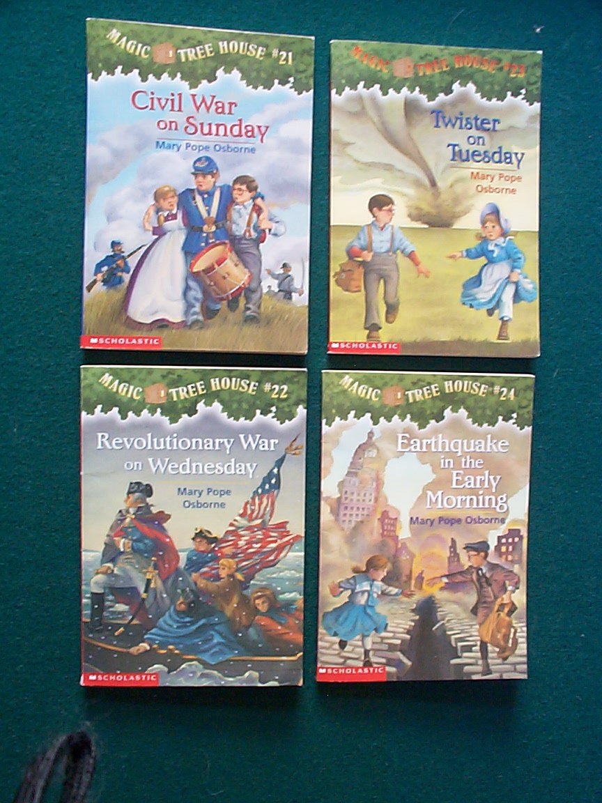Magic Tree House Volumes 21-24 Boxed Set: American History Quartet (Magic Tree House (R)) by Mary Pope Osborne(2014-09-23) Books