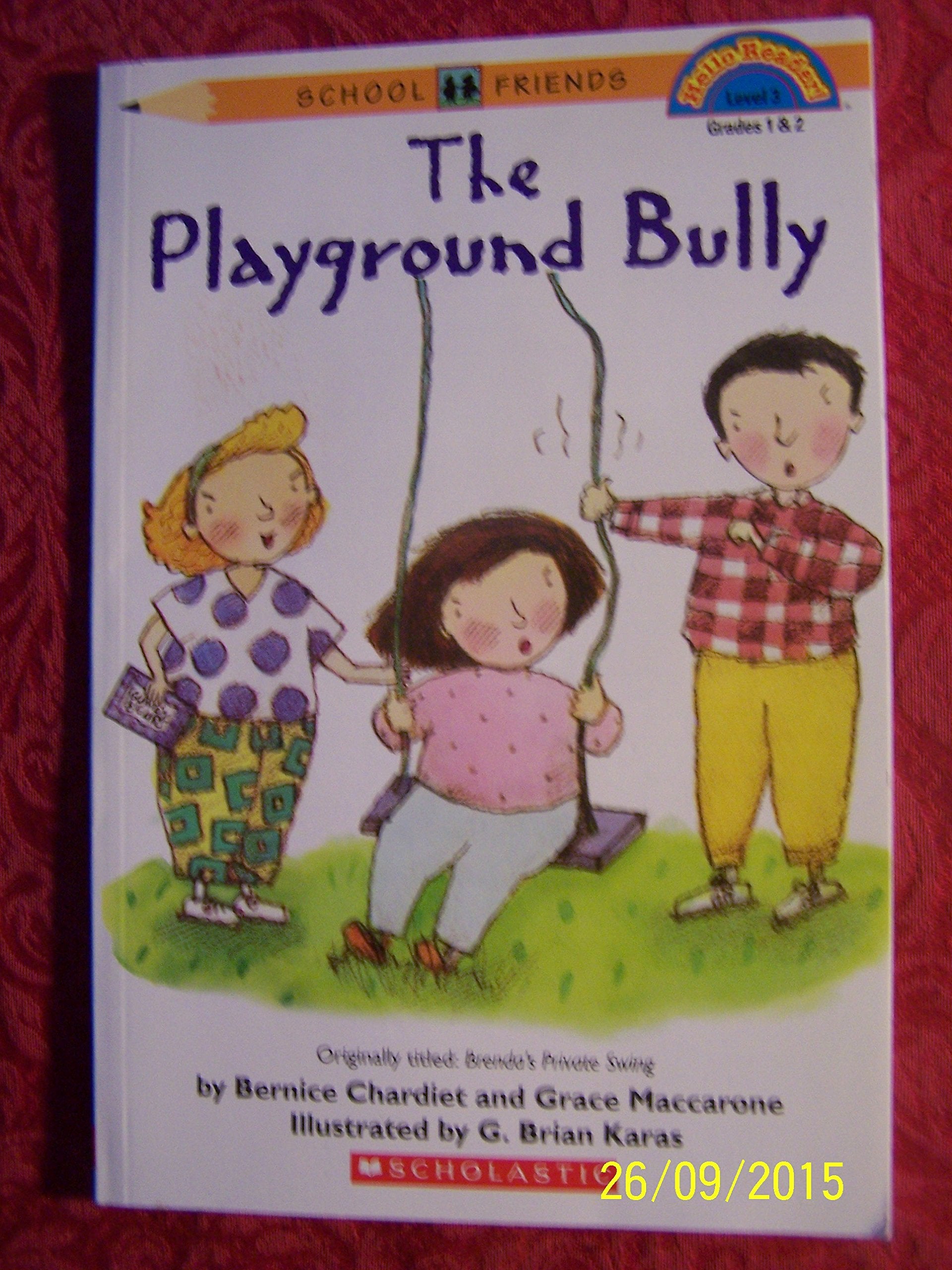 The playground bully (School friends) book