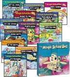 THE MAGIC SCHOOL BUS BRIEFCASE (12-BOOK SET IN CARRYING CASE) (The Magic School Bus ... Blows Its Top: A Book About Volcanoes, Gets Ants in Its Pants: A Book About Ants, Gets Cold Feet: A Book About Warm- and Cold-Blooded Animals, Gets Eaten: A Book Ab... book
