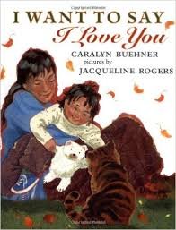 I want to say I love you book