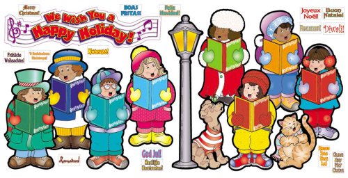 Holiday Carolers! Bulletin Board Learning & Reference