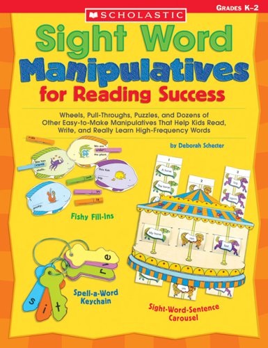 Scholastic Sight Word Manipulatives for Reading Success Books