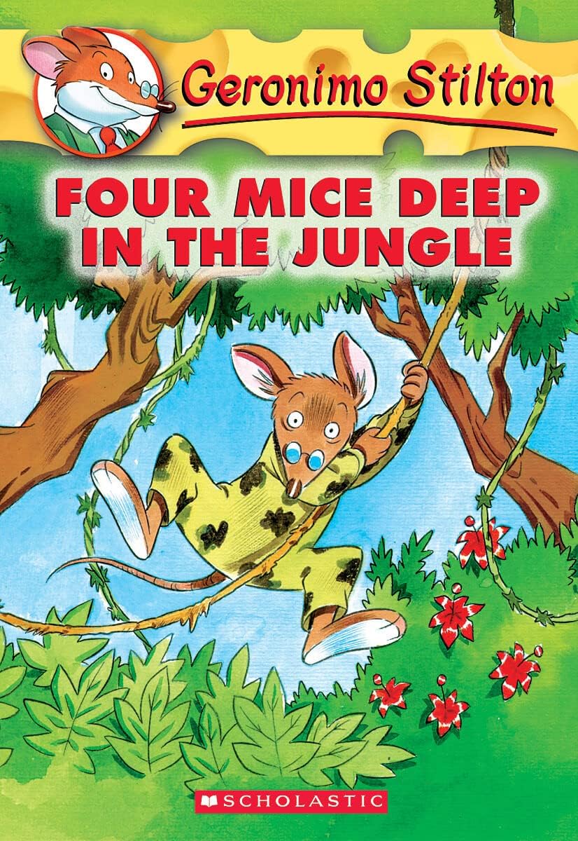 Product Image: Four Mice Deep in the Jungle (Geronimo Stilton #5) (Volume 5)