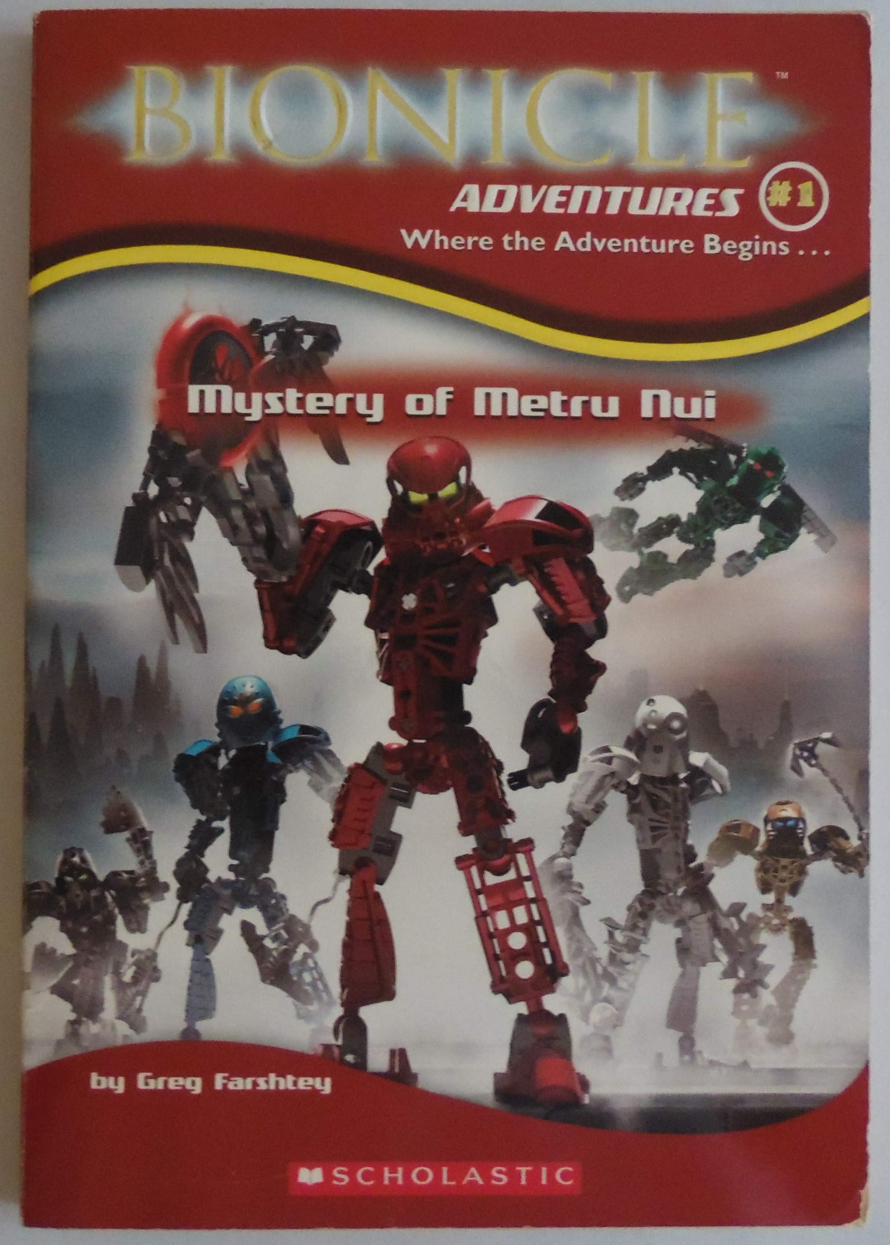 Mystery of Metru Nui (Bionicle Adventures) Novels & Short Stories