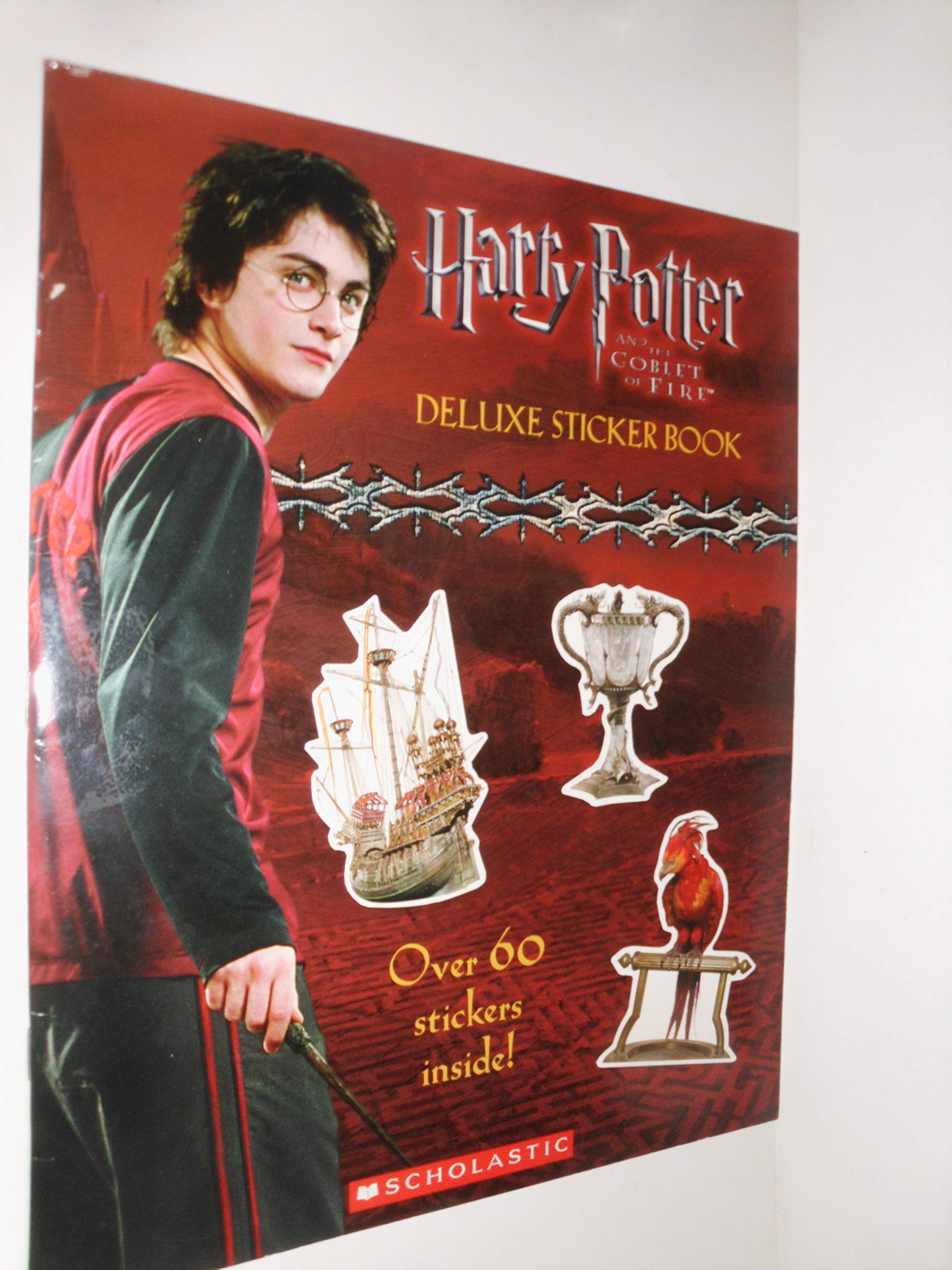 Harry Potter And the Goblet of Fire Deluxe Sticker Book Tiptoi & Games