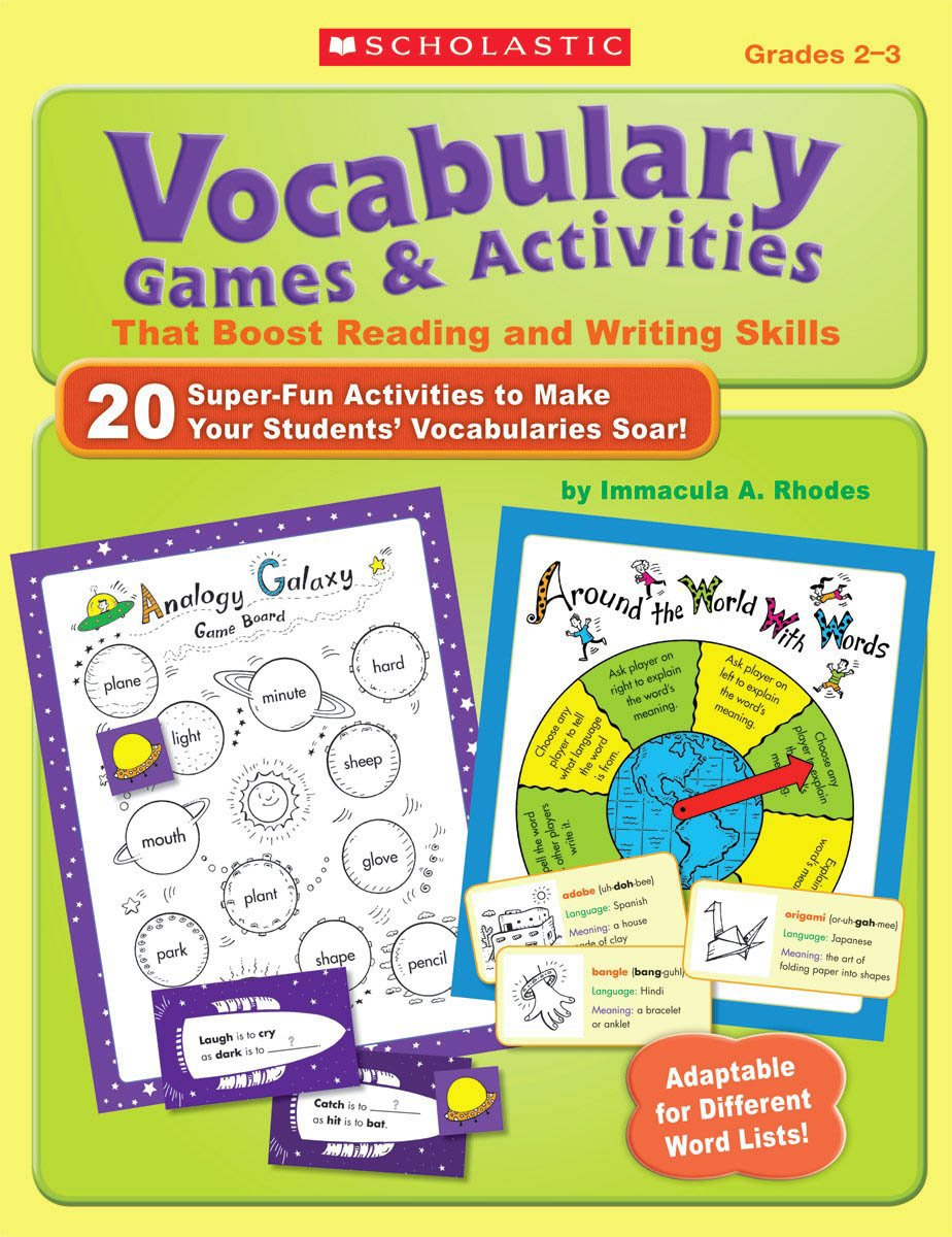Vocabulary Games & Activities That Boost Reading and Writing Skills Learning & Reference