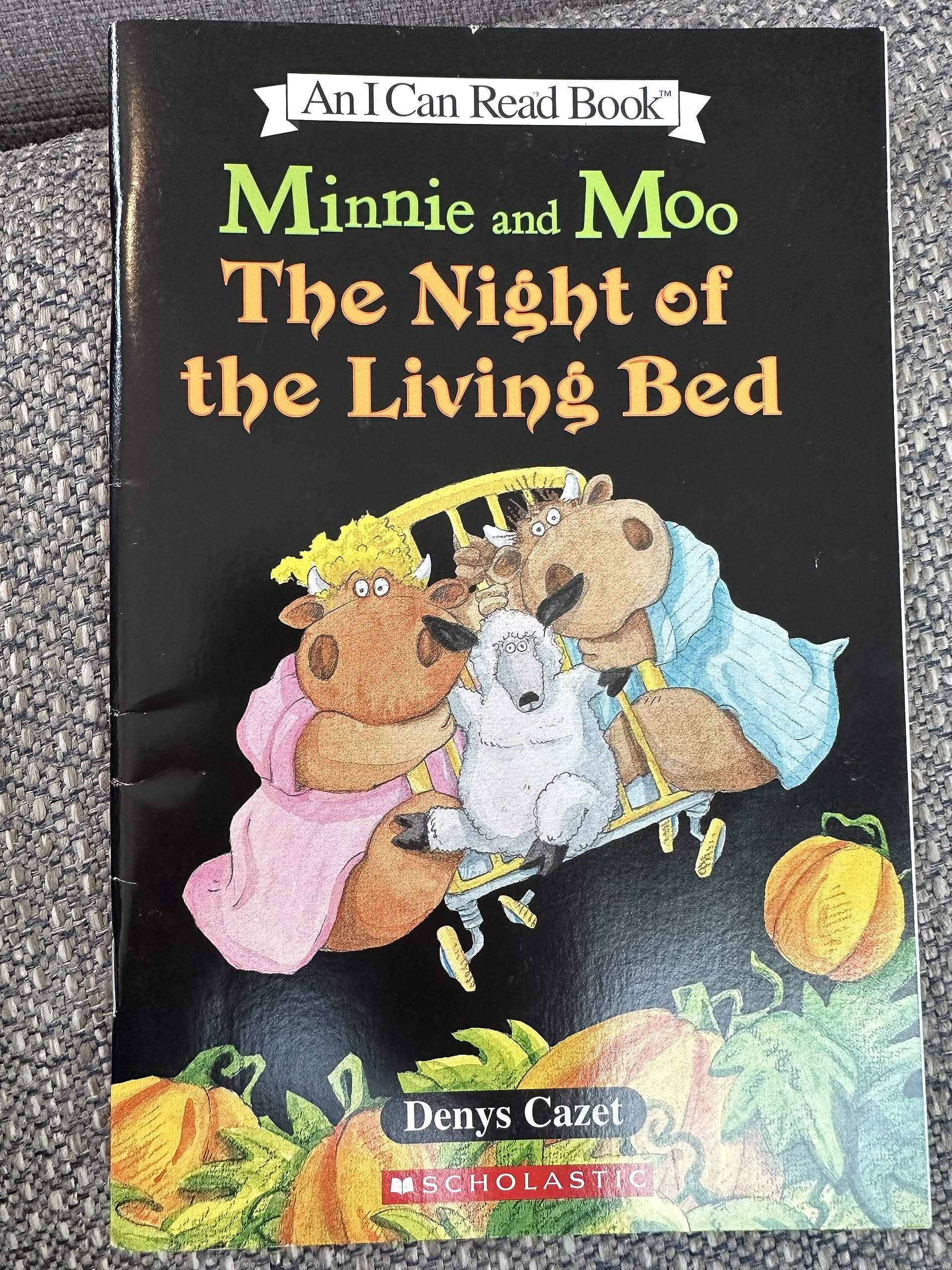 The Night of the Living Bed (An I Can Read Book: Minnie and Moo) book