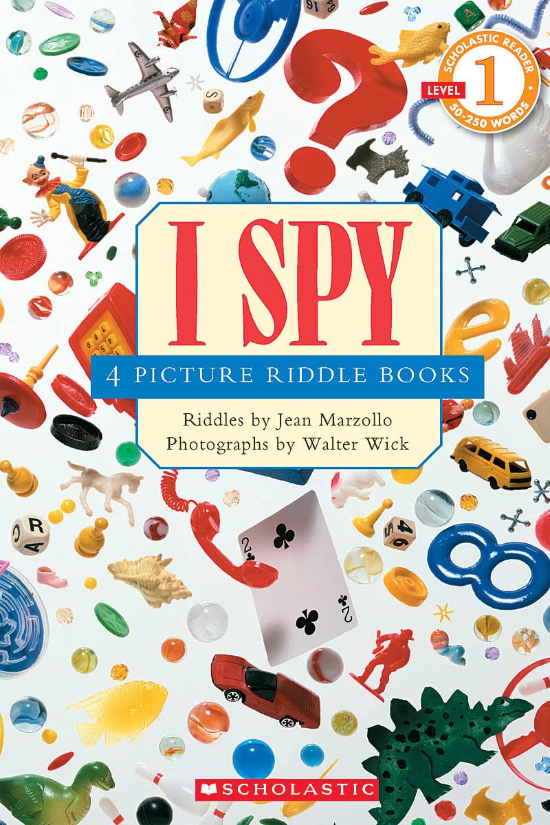 I Spy: 4 Picture Riddle Books Non-fiction