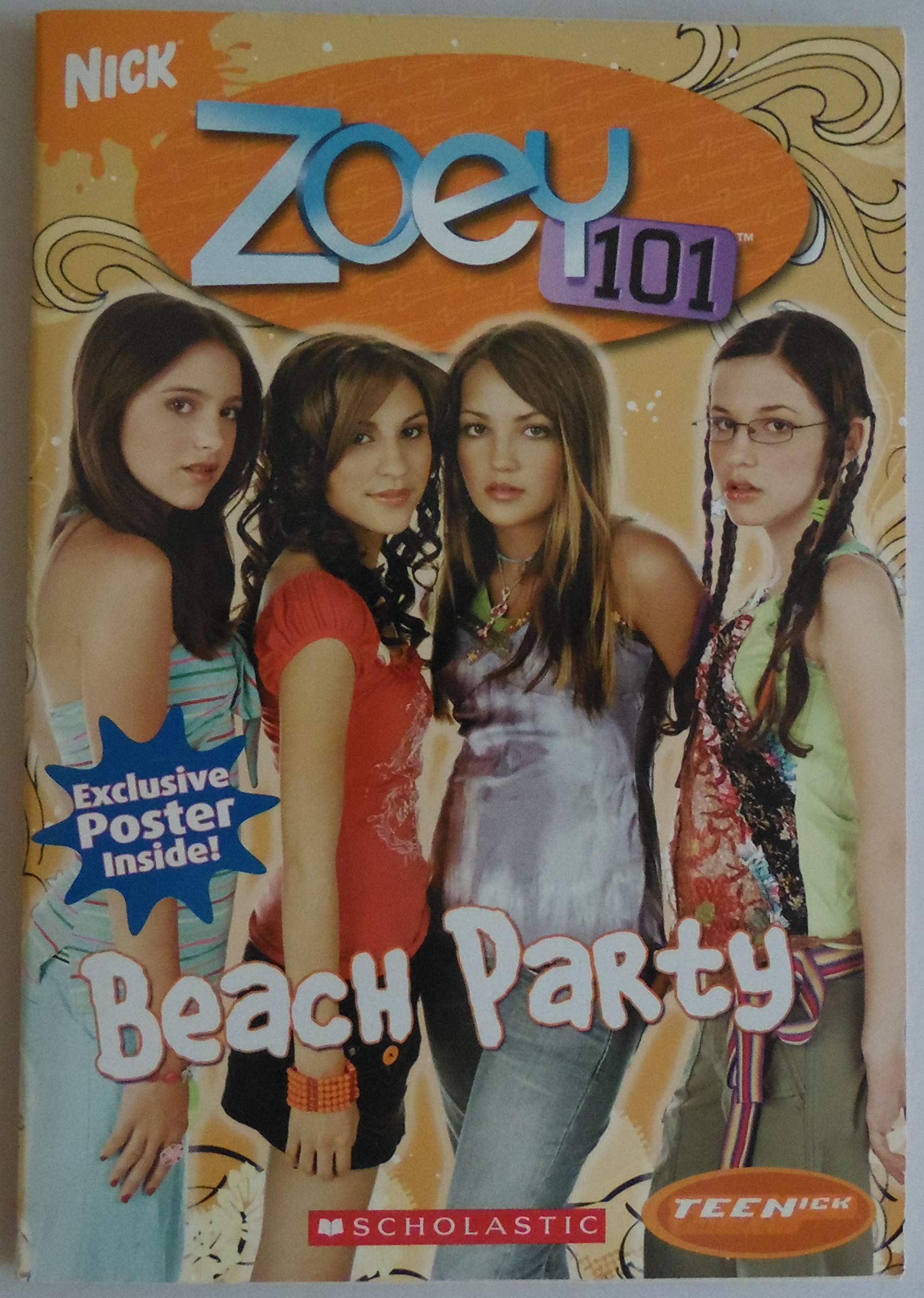 Teenick: Zoey 101: Chapter Book #4: Beach Party book