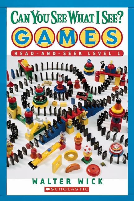 Scholastic Reader Level 1: Can You See What I See? Games: Read-and-Seek book
