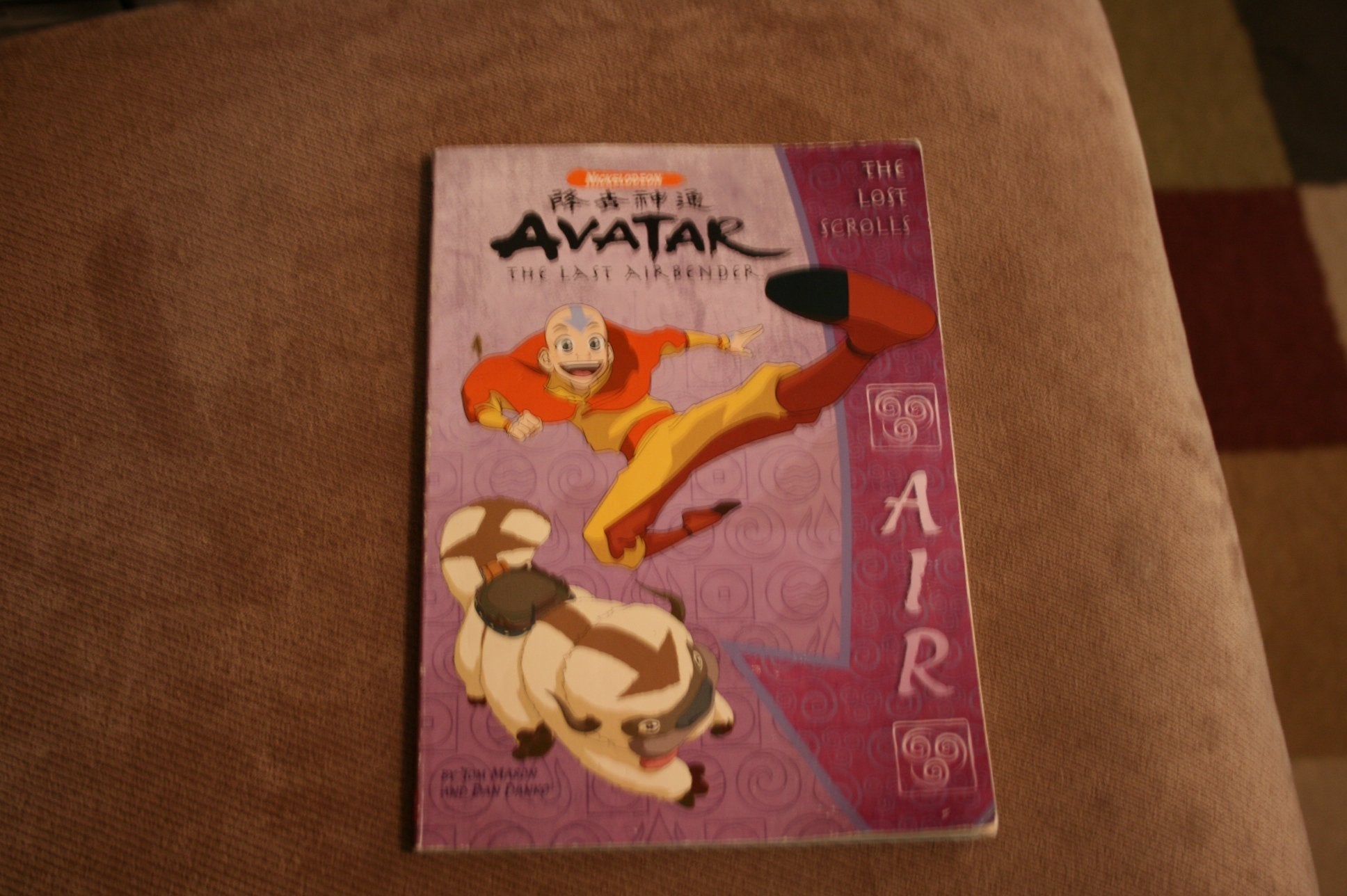 Avatar the Last Air Bender (The Lost Scrolls) AIR book