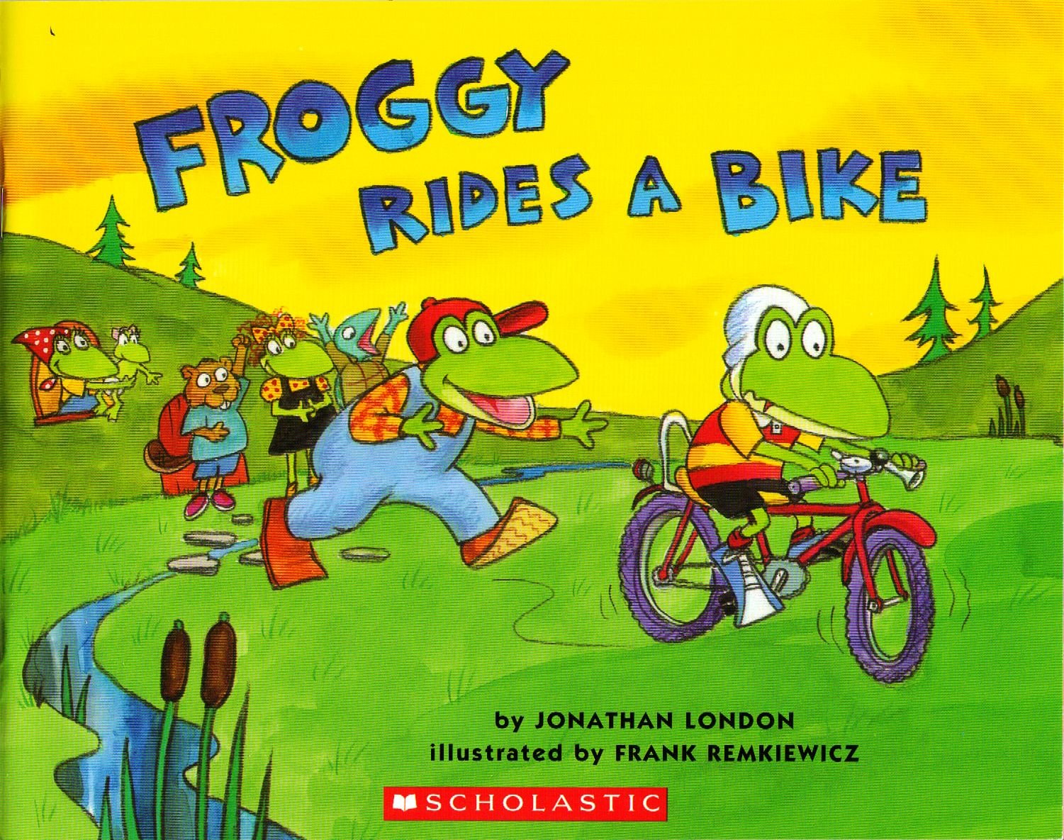Froggy Rides a Bike Books