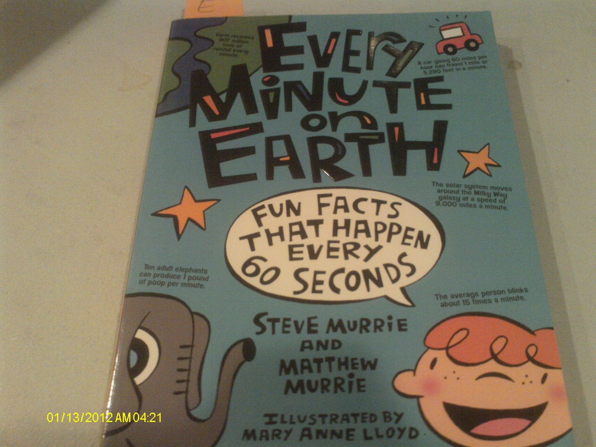 Every Minute on Earth: Fun Facts That Happen Every 60 Seconds Non-fiction
