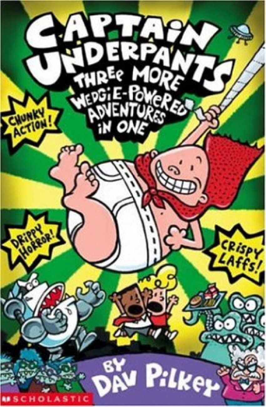 Product Image: Three More Wedgie-powered Adventures in One (Captain Underpants)
