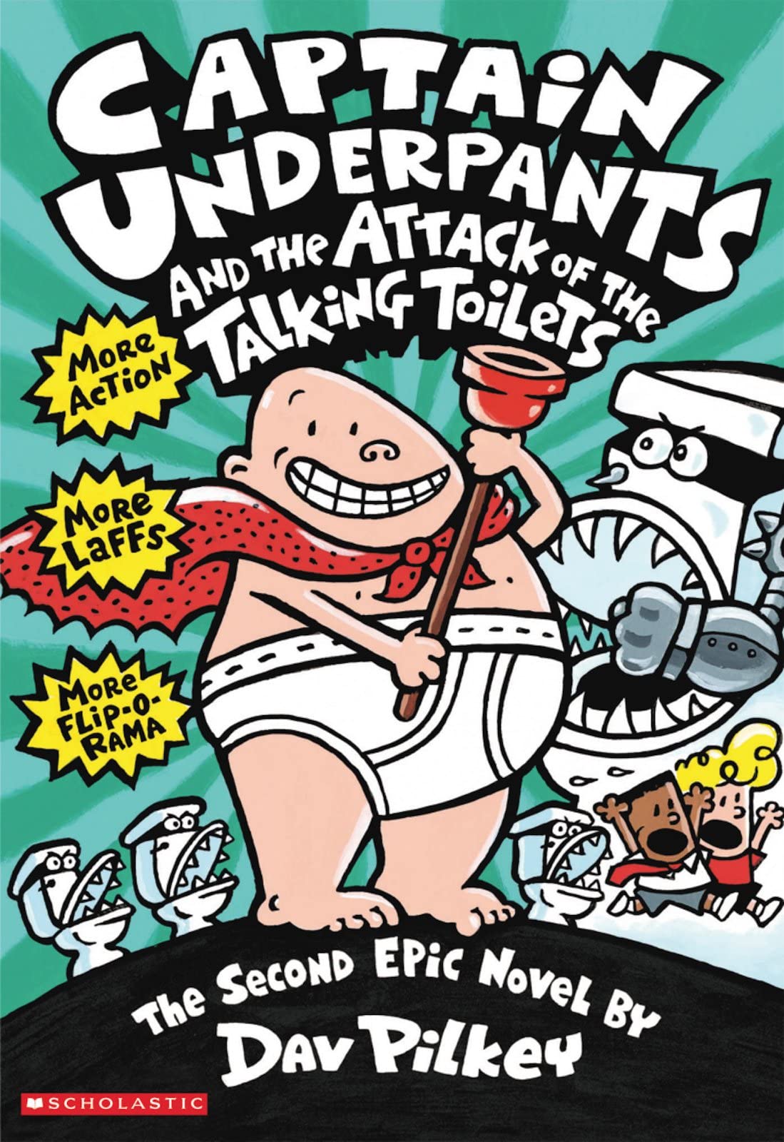 Captain Underpants and the Attack of the Talking Toilets Novels & Short Stories