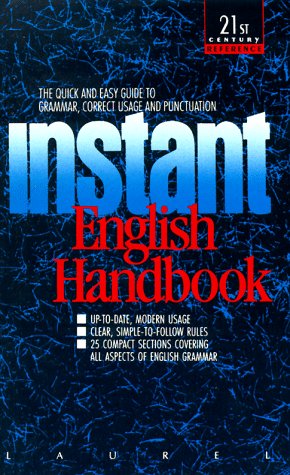 Instant English Handbook Reference Books