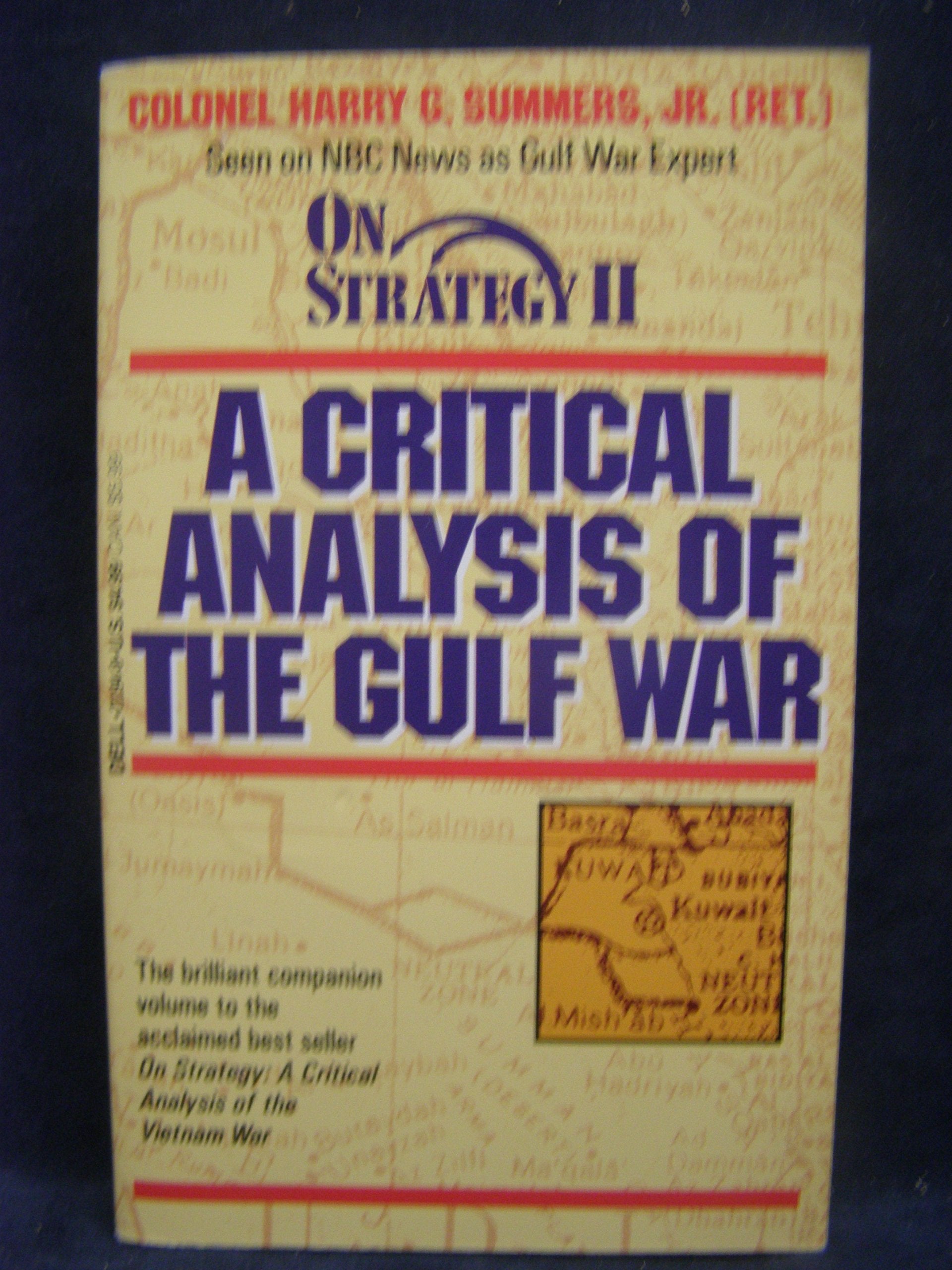 On Strategy II: A Critical Analysis of the Gulf War Social Sciences