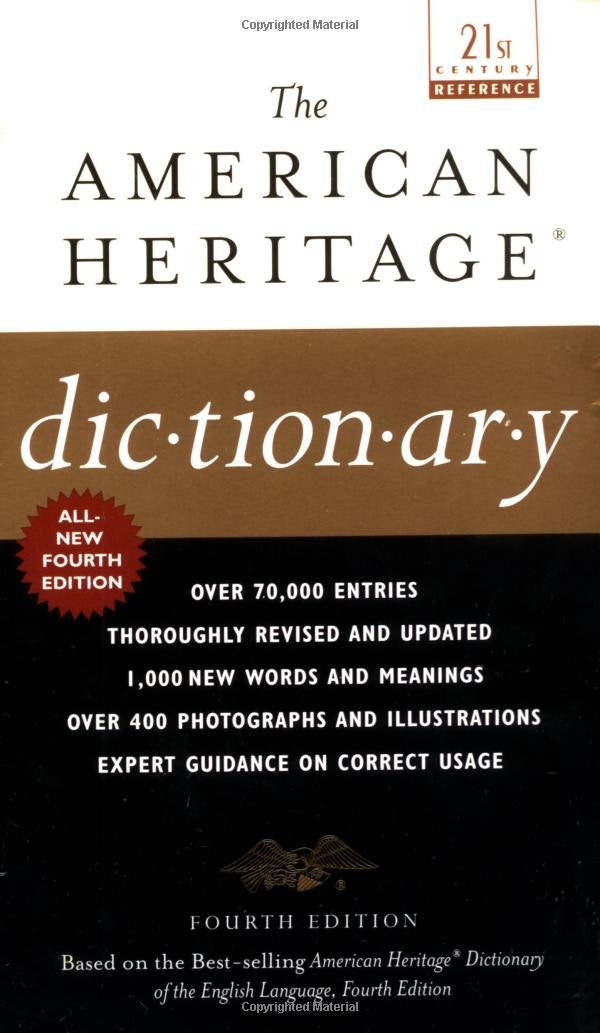 American Heritage Dictionary (21st Century Reference) Medicine