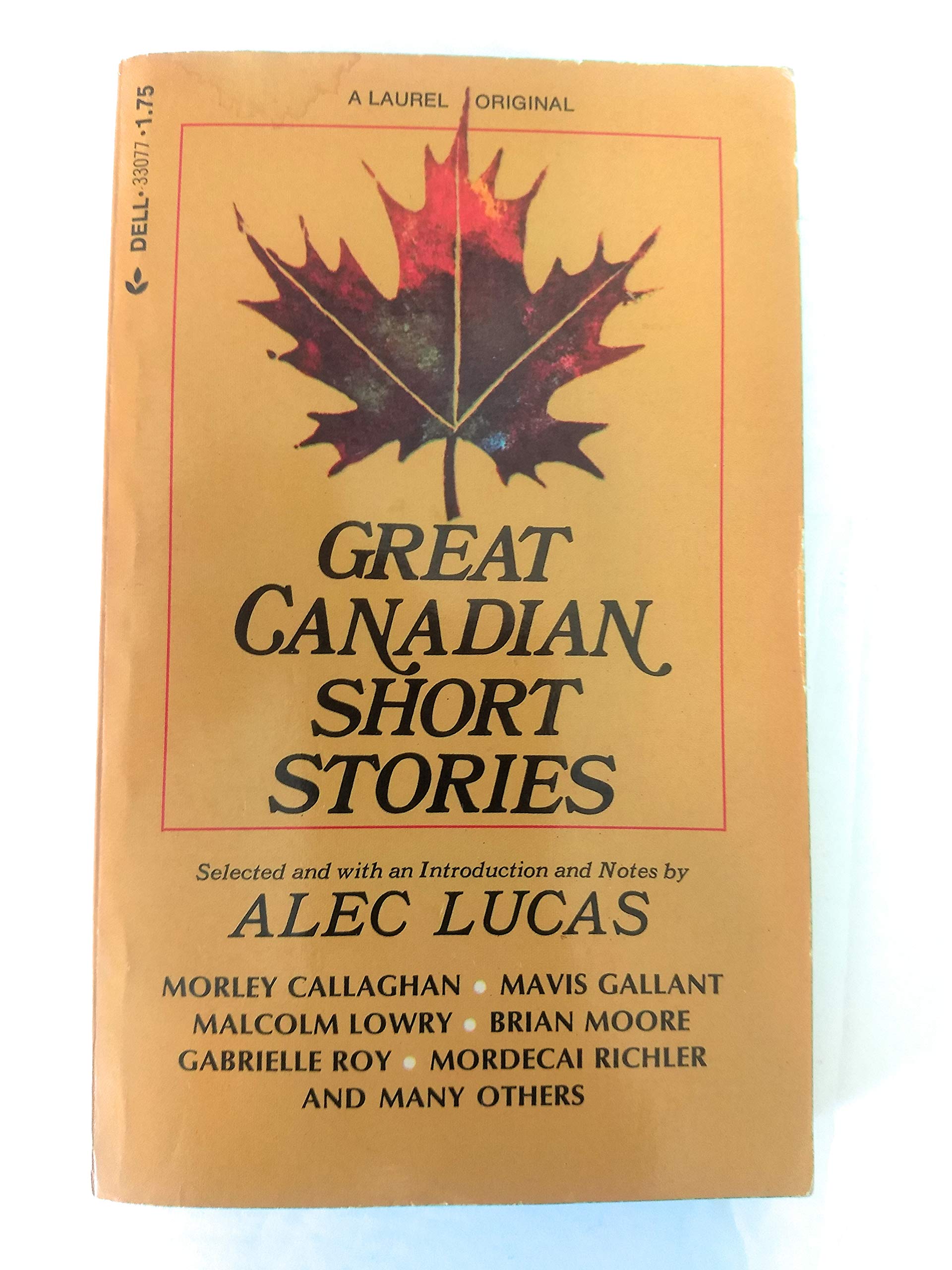 Great Canadian Short Stories: An Anthology Books