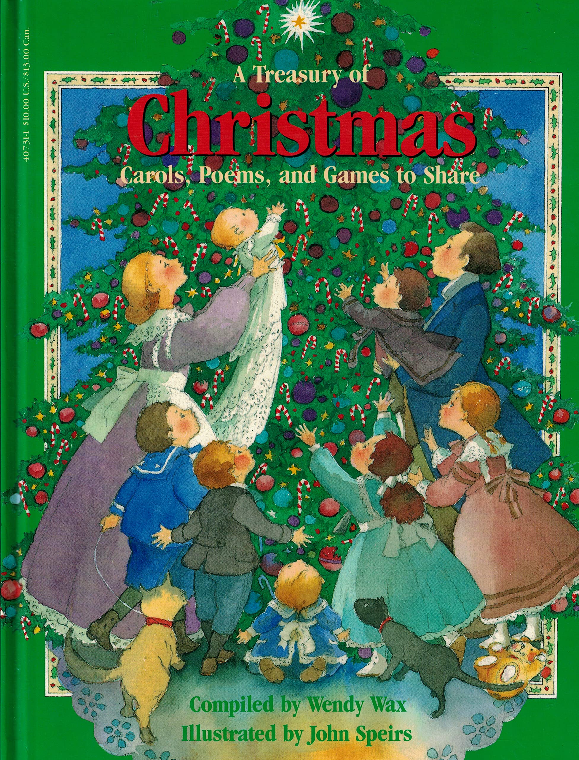 A Treasury of Christmas: Carols, Poems, and Games to Share book