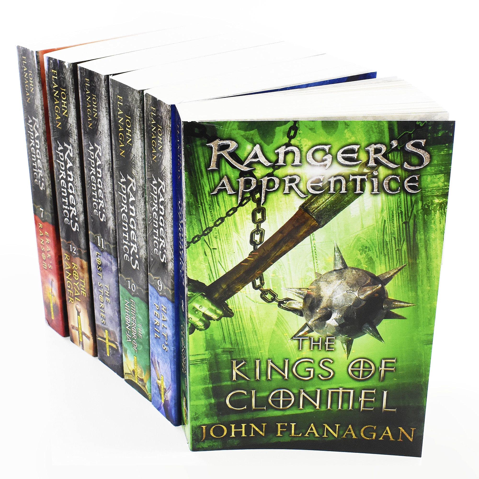 Rangers Apprentice 6 Books Collection Set Buch 7–12 (Serie 2) – Eraks Ransom, The Kings of Clonmel, Halts Peril, The Emperor of Nihon-Ja, The Lost Stories, The Royal Ranger Historical Fiction