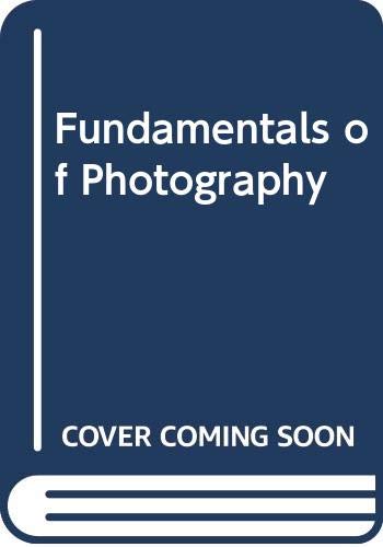 Fundamentals of Photography Photography