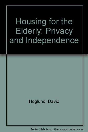 Housing for the Elderly: Privacy and Independence Books