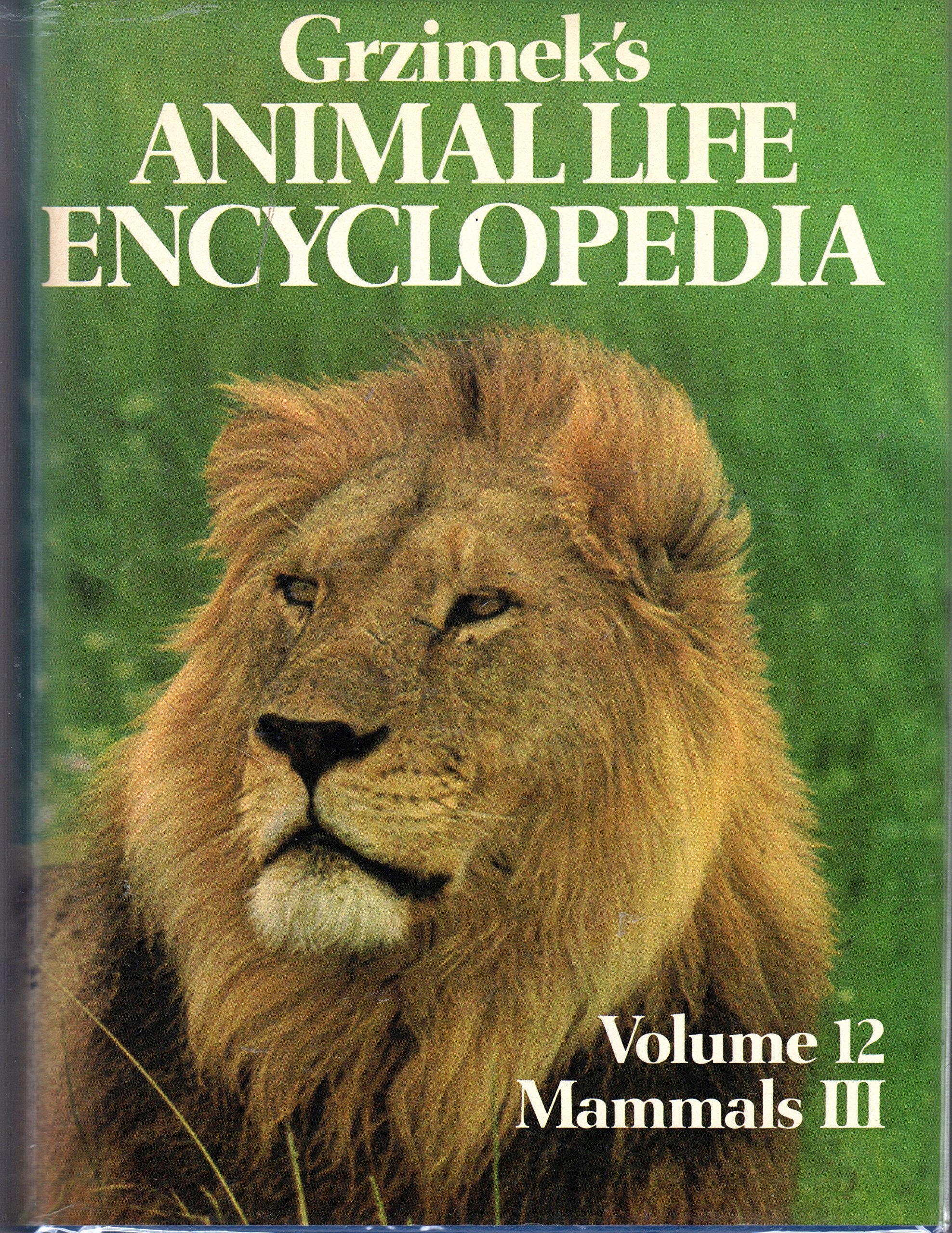Grzimek's Animal Life Encyclopedia: Mammals 3 Mathematics