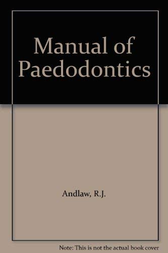 Manual of Paedodontics book