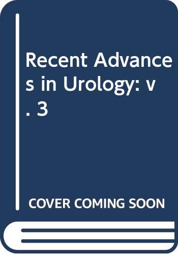 Product Image: Recent Advances in Urology: v. 3