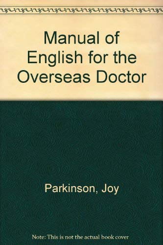Manual of English for the Overseas Doctor Books