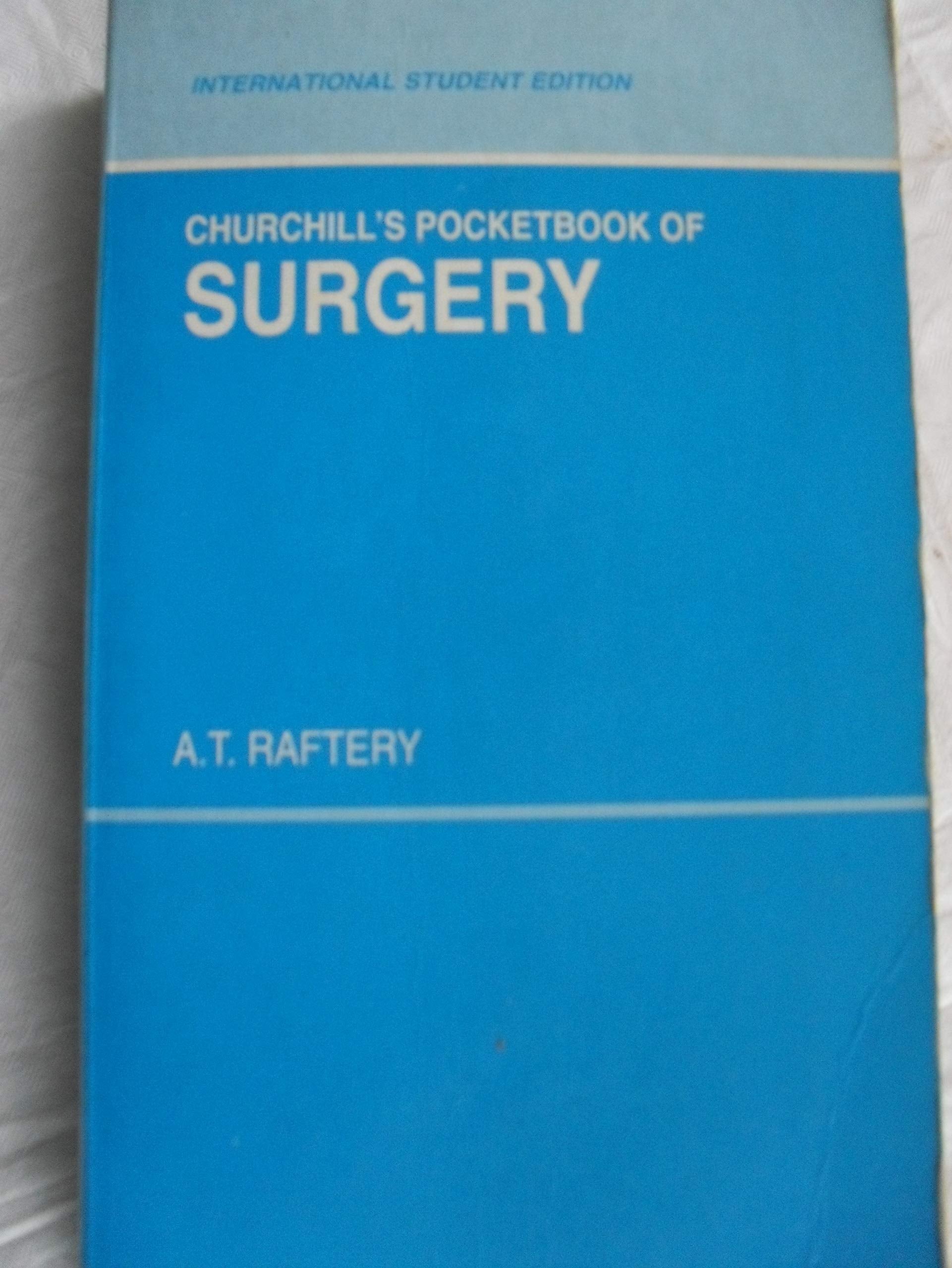Churchill's Pocketbook of Surgery (International Student Editions) Books