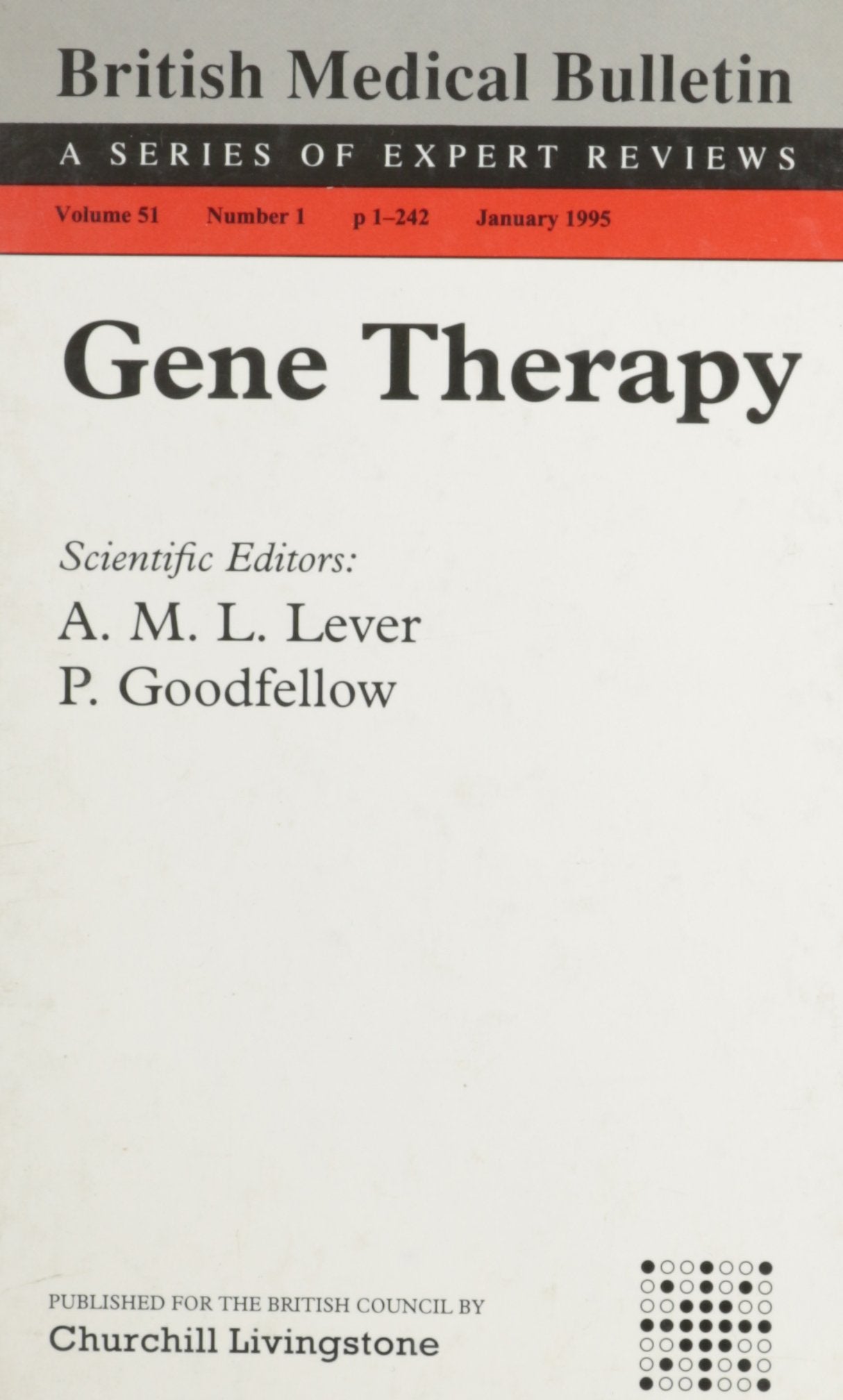 Gene Therapy (British Medical Bulletin) Medicine
