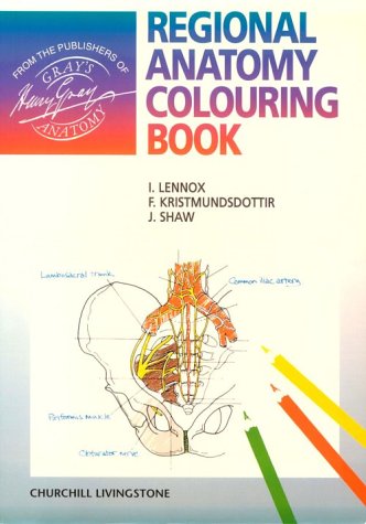 Regional Anatomy Colouring Book Medicine