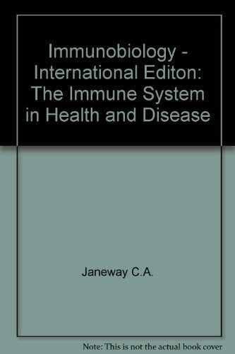 Immunobiology - International Editon: The Immune System in Health and Disease Books