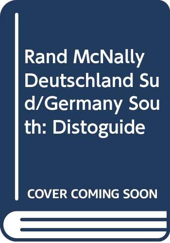 Rand McNally Deutschland Sud/Germany South: Distoguide Maps & Plans