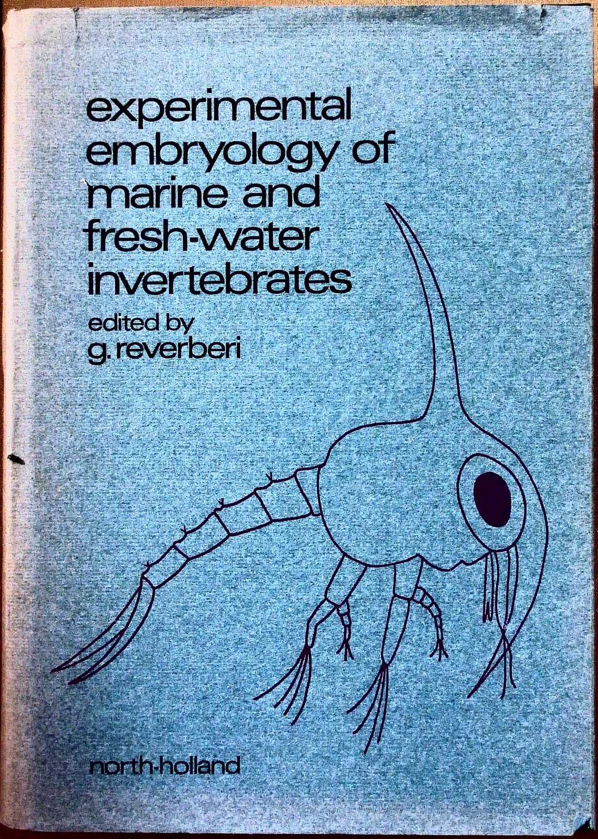 Experimental embryology of Marine Fresh-Water invertebrates Books