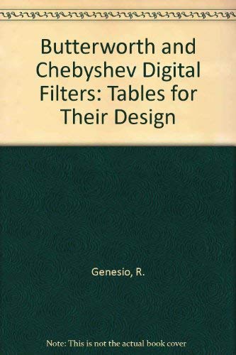 Butterworth and Chebyshev Digital Filters: Tables for Their Design Business & Technology
