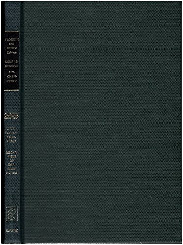 Regulatory Functions-Mechanisms of Hormone Action (v. 25) (Comprehensive Biochemistry) Books