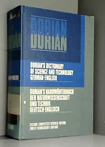Dictionary of Science and Technology: German-English General education