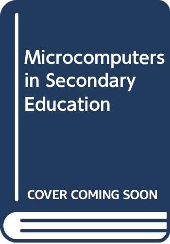 Microcomputers in Secondary Education: I.F.I.P.Regional Conference Proceedings Computer Science