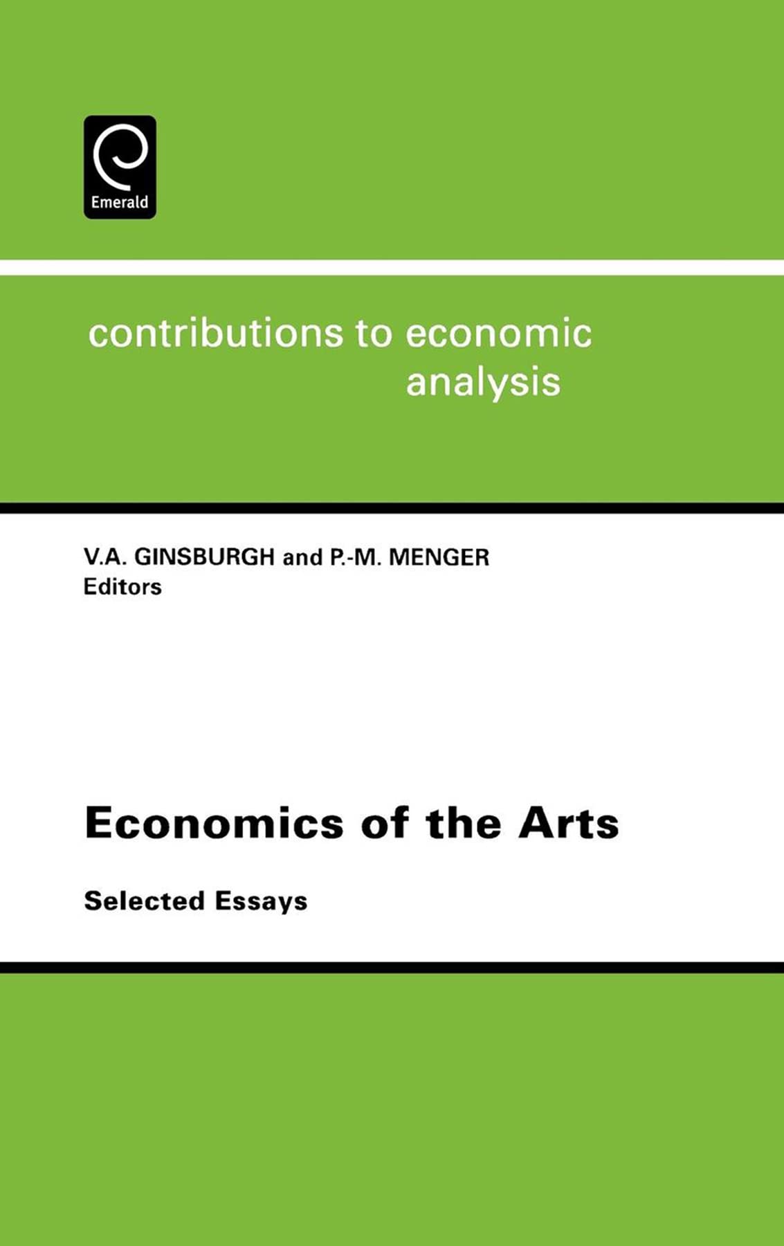 Economics of the Arts: Selected Essays book