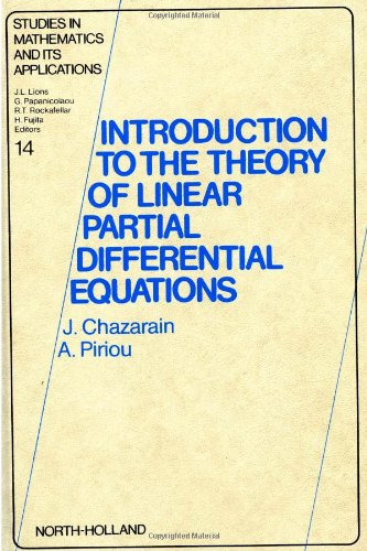 Introduction to the Theory of Linear Partial Differential Equations (Volume 14) book