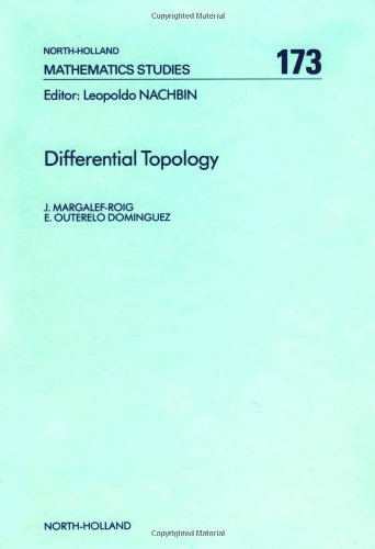 Differential Topology (Volume 173) (North-Holland Mathematics Studies, Volume 173) Mathematics
